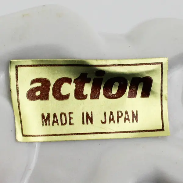 Set Of 4  Action White Porcelain Rabbit Napkin Rings Holders  Japan