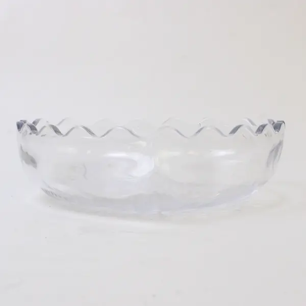 Studio Nova Clear Pressed Glass Heart-Shaped Stackable Candy Dish 1.75" Tall