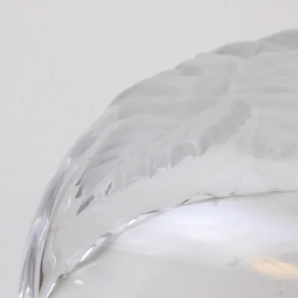 Studio Nova Clear Pressed Glass Heart-Shaped Stackable Candy Dish 1.75" Tall