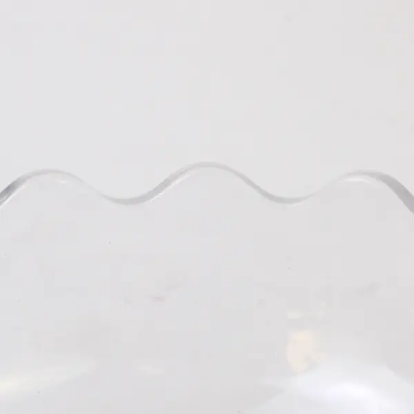 Studio Nova Clear Pressed Glass Heart-Shaped Stackable Candy Dish 1.75" Tall