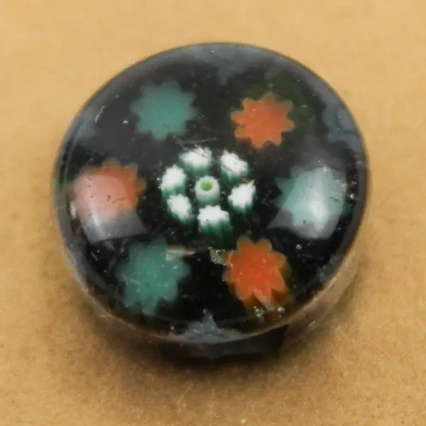 Vintage Caithness Glass Millefiori Tie Pin Miniature