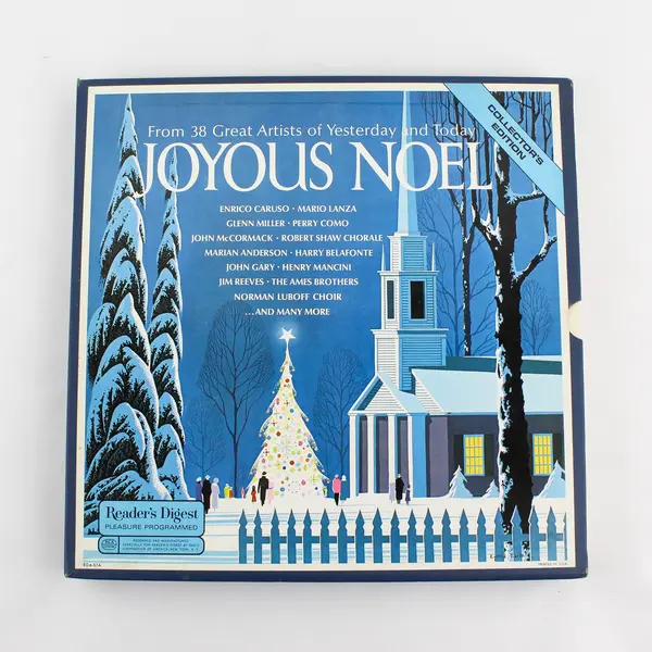 Joyous Noel 38 Great Artists of Yesterday And Today 4 LP Box Set 
