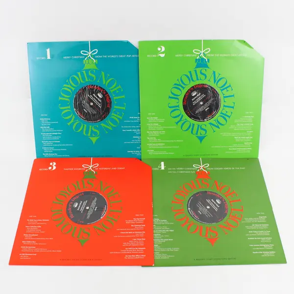 Joyous Noel 38 Great Artists of Yesterday And Today 4 LP Box Set 