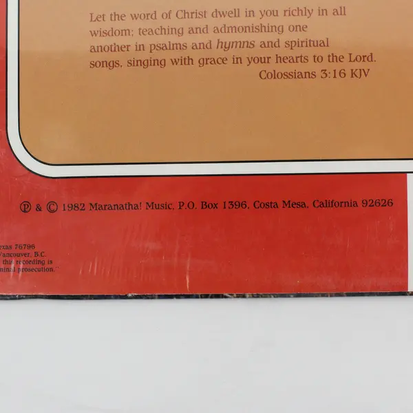  Hymns Of Praise Strings 12" Vinyl Record