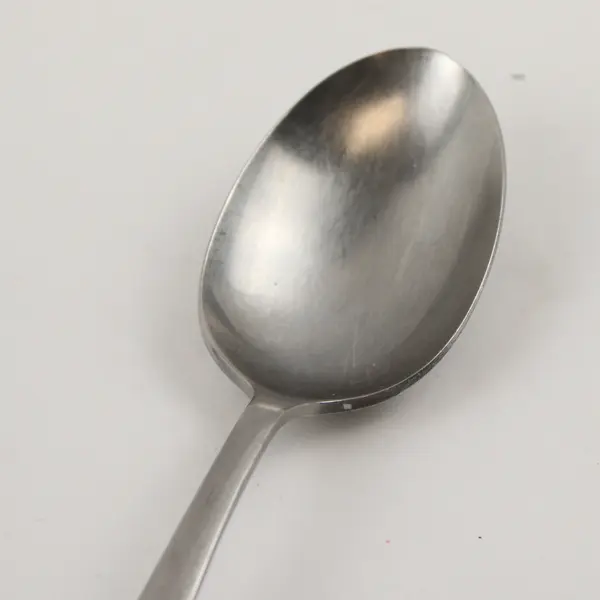 Wallace Silver Starglow Pattern Stainless Serving Spoon 8" Long Good Rare HTF