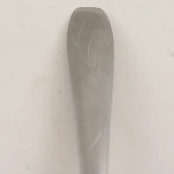 Wallace Silver Starglow Pattern Stainless Serving Spoon 8" Long Good Rare HTF