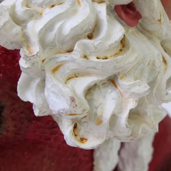 Unbranded Multicolor Resin Santa Claus Figurine Wine Bottle Holder 6.25" Tall