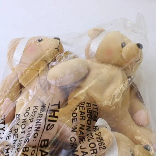 Set of 6 Cherished Teddies Teddie With a Heart of Gold Enesco Plush