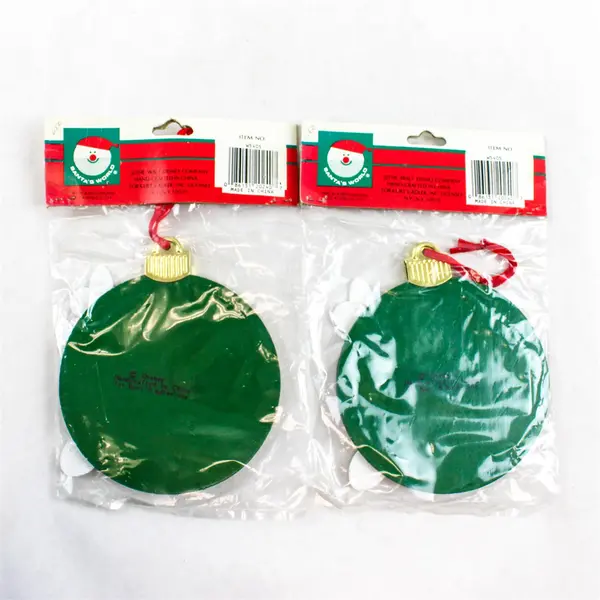 Set of 5 Kurt Adler Disney Santa's World Mickey & Minnie Ornament - New