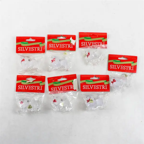 Lot of 14 Silvestri Dog Ornaments New Christmas Holiday Collectible