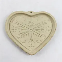Pampered Chef Anniversary Heart Stoneware Dish 2000 Collectible Vintage