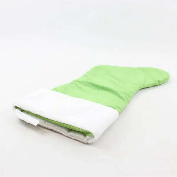 Light Green Christmas Stocking "Dear Santa I Got Framed"