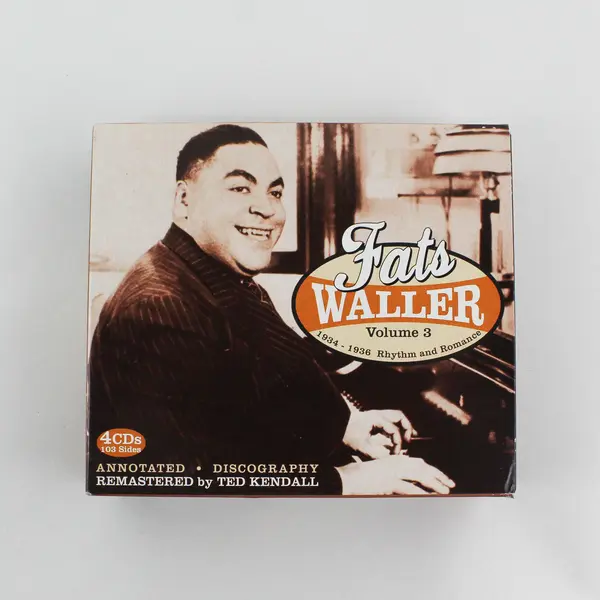 Fats Waller The Complete Recorded Works, Vol. 3 CD Set of 4, 2007