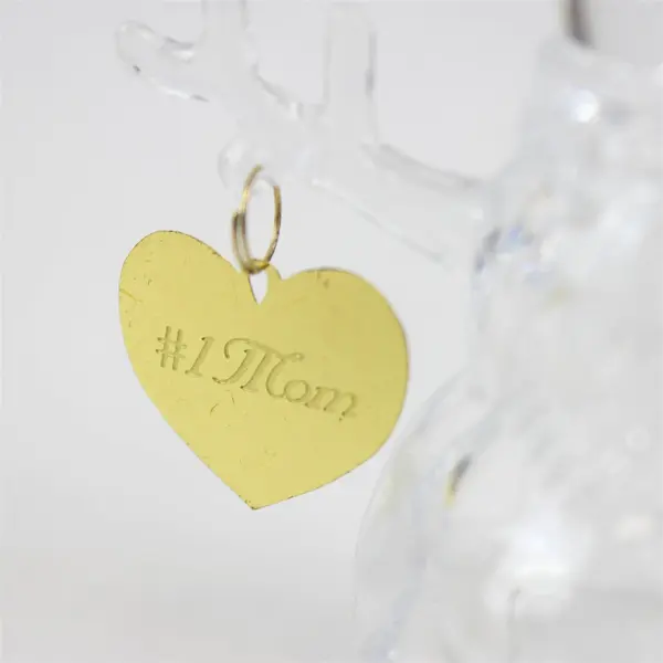 Lot of 4 Acrylic Snowman Figurines 2 Number 1 Mom Number 1 Grandma Best Friends