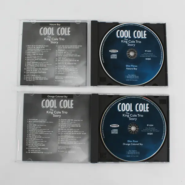Cool Cole: The King Cole Trio Story 4-CD Set w/booklet 2001