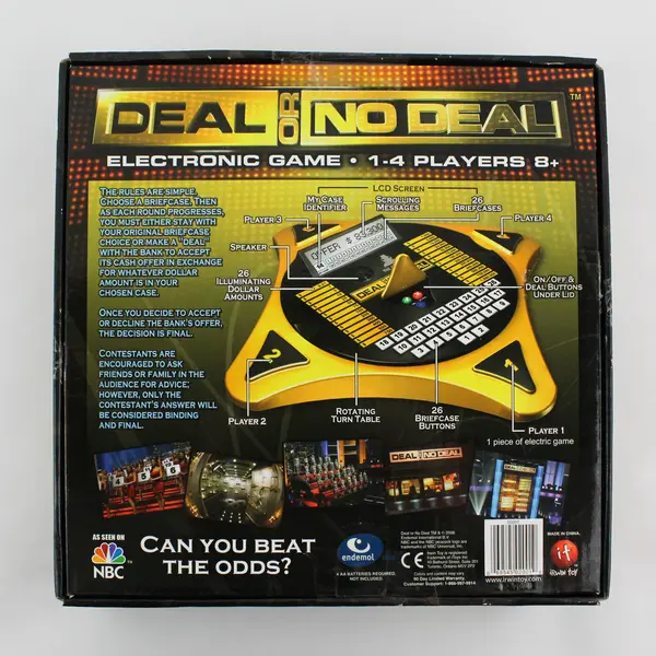 Deal or No Deal Electronic Game NBC TV Show 2006 
