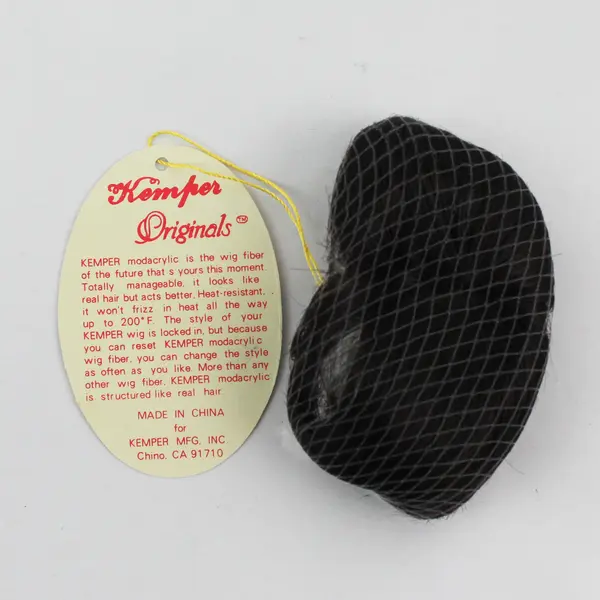 NWT Kemper Originals Cassidy Modacrylic Dark Brown Doll Wig Size 8-9