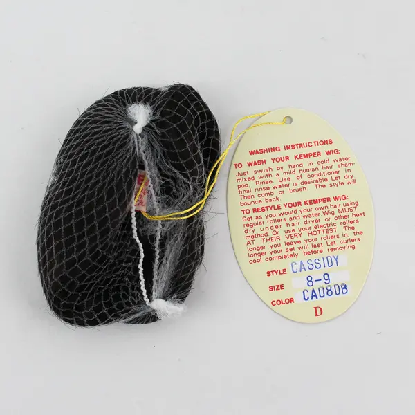 NWT Kemper Originals Cassidy Modacrylic Dark Brown Doll Wig Size 8-9