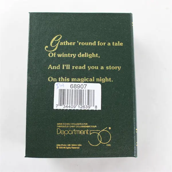 SNOWBABIES I'll Read You A Story Christmas Ornament - New