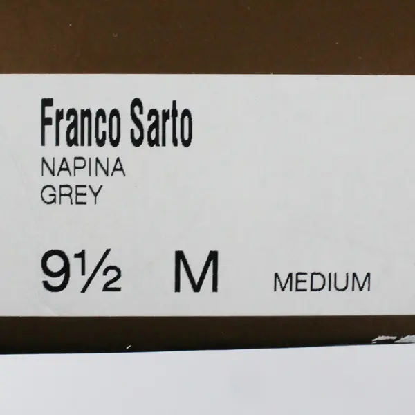 Franco Sarto Women's 9.5M - 4 Inch Napina Gray High Heels