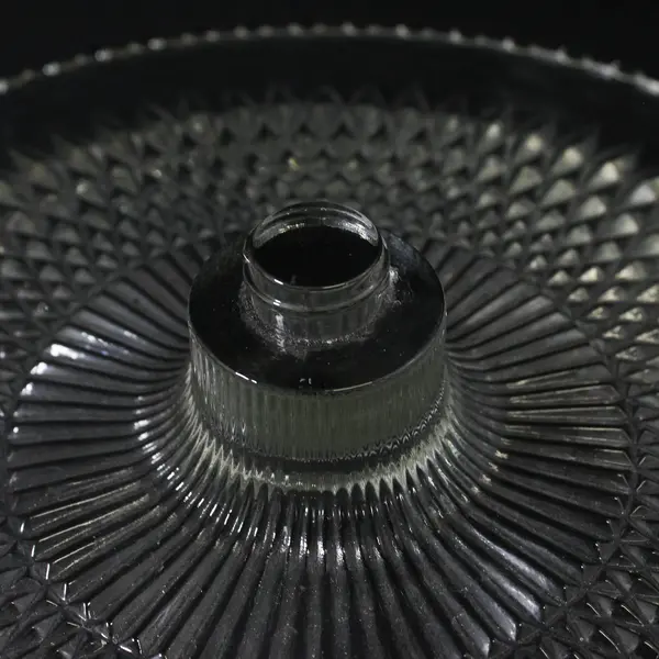 Duchin Creations Glass Cake Plate W/Out Weighted Sterling Silver Pedestal Base