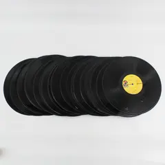 Mixed Lot of 26 Vintage Vinyl Records 12" DIY Craft Projects