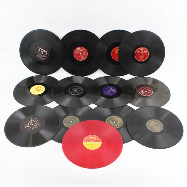 Mixed Lot of 13 Vinyl Records 10" DIY Craft Projects