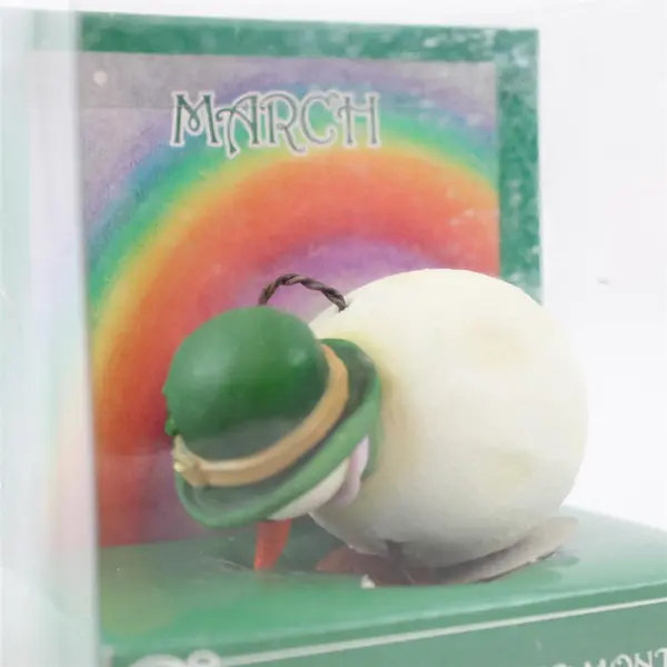 Vintage 1998 Roman, Inc. Snowmen of the Month - March