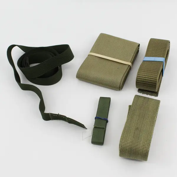 2+ Lb Lot Green Scrap Seat Belt Material DIY Crafts