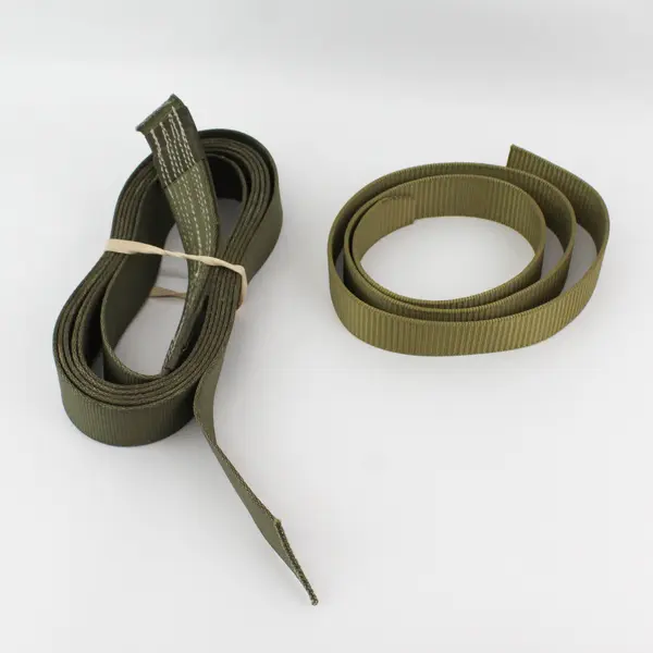 2+ Lb Lot Green Scrap Seat Belt Material DIY Crafts