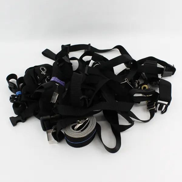 2.75+ Lb Lot Black Scrap Seat Belt Material DIY Crafts