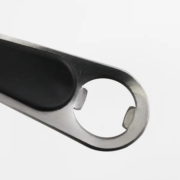 Innovine Dual-Function Stainless Steel Bottle Opener W/ Non-Slip Grip 6.5" Long