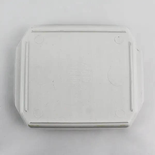 Nordic Ware White/Clear Plastic Compact Bacon Rack With Lid 8.25" x 10"