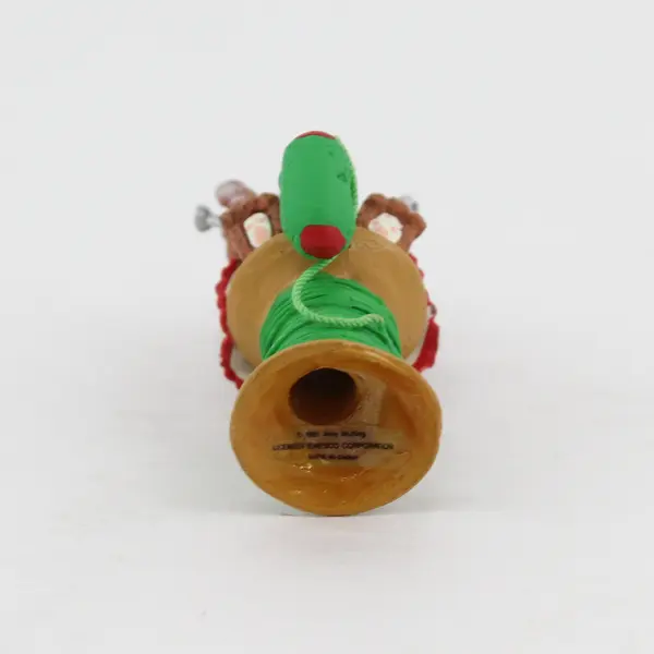 1991 Enesco Small Wonders Christmas Is Sew Special Figurine By Amy Wuffing