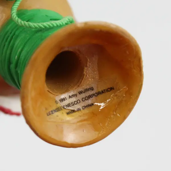 1991 Enesco Small Wonders Christmas Is Sew Special Figurine By Amy Wuffing