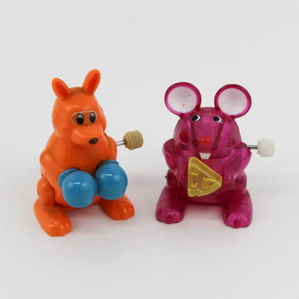 Lot of 9 Vintage TOMY Wind-Up Toys 1970's-1990's