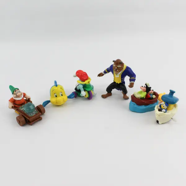 Lot of 6 Vintage McDonalds/Burger King Happy Meal Toys