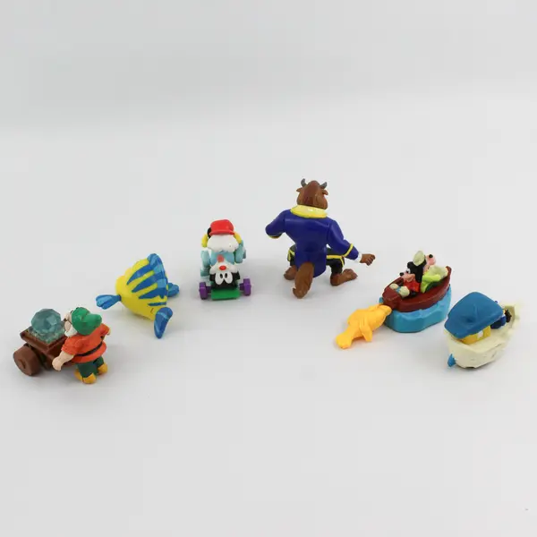 Lot of 6 Vintage McDonalds/Burger King Happy Meal Toys