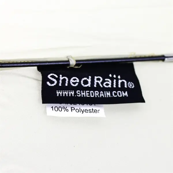 ShedRain Collapsible Umbrella W/Tan and Muted Blue Case