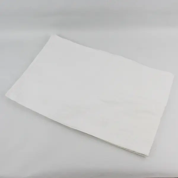 Unbranded Solid White Color Embroidered Fabric Table Runner 13.5" x 85"