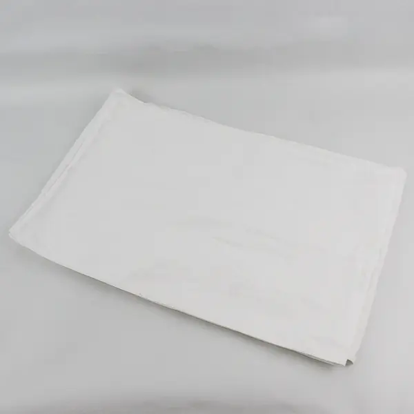 Unbranded Solid White Color Embroidered Fabric Table Runner 13.5" x 85"