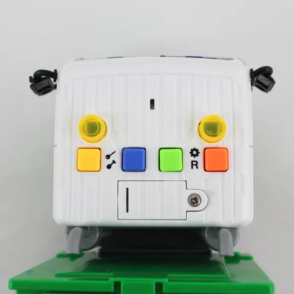 Friction Power Garbage Truck Toy With Flashing Lights And Sounds Works