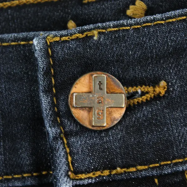 Tag Jeans Dark Wash Bell Bottom Flare Jeans Women's 29