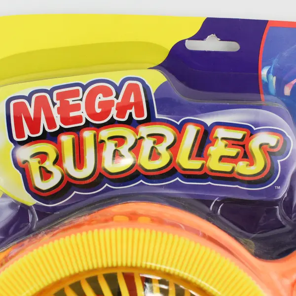 NWT Placo Mega Bubble Machine Blower -Orange and Yellow