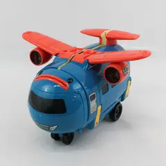 Multi Function Conveyer Teal And Orange Airplane Coin Bank With Sounds And Music