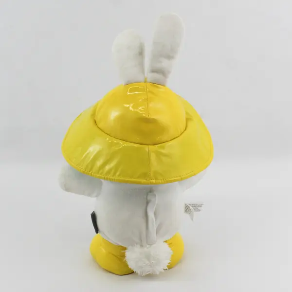 Vintage Hallmark 13in Easter Bunny Plush Yellow Hat Boots - Music Not Working