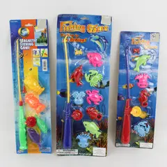 NWT Lot of 3 MW Home Products Fishing Pole Game Toy