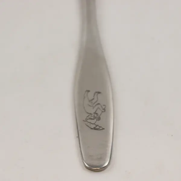 Selandia Palma Rare HTF Pattern 18/8 SS Youth Fork Engraved Monkey Motif 5.5"