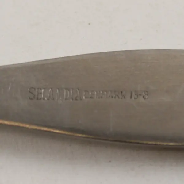 Selandia Palma Rare HTF Pattern 18/8 SS Youth Fork Engraved Monkey Motif 5.5"