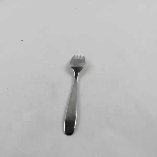 Vintage Remalux RMX12 Pattern 18/8 Youth Fork Embossed Dog Motif 6.25" Rare HTF